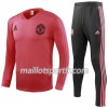 Manchester United Ensemble Sweat d'entrainement Rouge 2018/19 Manchester United Ensemble Sweat d'entrainement Rouge 2018/19